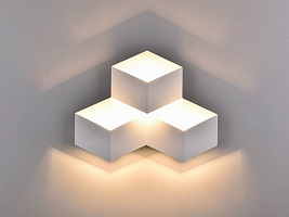 Светильник настенный GW PALMIRA белый, 9 Вт, GW-1101-3-9-WH-NW