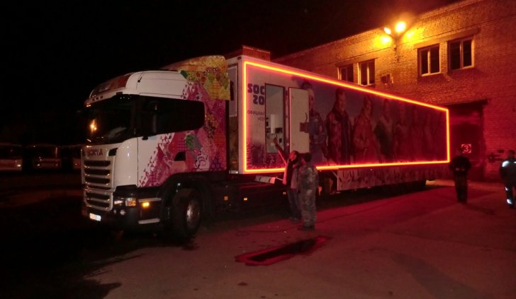 Подсветка грузовика (фуры) светодиодной лентой Arlight