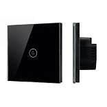 Выключатель сенсорный SWT-OMALI-S01-ZB-BK (250V, 10A, Zigbee) (Arlight, Стекло)