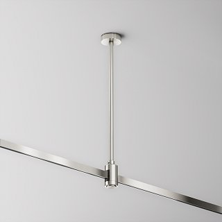 Крепление потолочное Medium одинарное 300мм Flarity платина