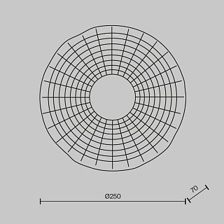 Настенный светильник (бра) Sparkle 3000К 5Вт
