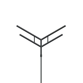 Кронштейн OXOR-SY4-3000x108-L1500 BLACK (Arlight, Сталь)