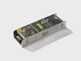 Блок питания для светодиодных лент компактный (узкий), 200 W, 12V, T-200-12
