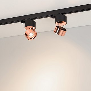 Светильник SP-PLURIO-TRACK-4TR-R77-9W Day4000 (BK-COP, 36 deg, 230V) (Arlight, IP20 Металл, 3 года)