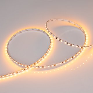 Светодиодная лента RT 2-5000 12V Yellow 5mm 2x (3528, 600 LED, LUX) (Arlight, 9.6 Вт/м, IP20)