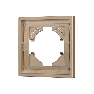 Рамка пластиковая FRM-TENDO-PL-1-GD (Arlight, -)