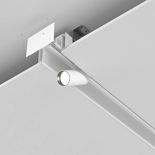 Алюминиевый профиль ниши скрытого монтажа для ГКЛ потолка