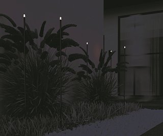 Ландшафтный светильник Spear 3000K 1Вт 24В IP 65