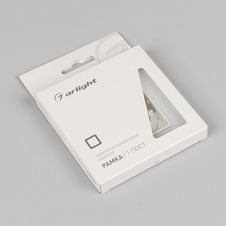 Рамка стеклянная FRM-OMALI-GS-1-WH (Arlight, -)