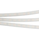 Светодиодная лента RTW 2-5000PW 24V White6000 2x (5060, 300 LED, LUX) (Arlight, 14.4 Вт/м, IP66)