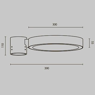 Парковый светильник Dion 3000К 50Вт IP 65