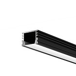 Алюминиевый профиль накладной 16x12 (Черный, 2 м), ALM-005-B-2M 631005