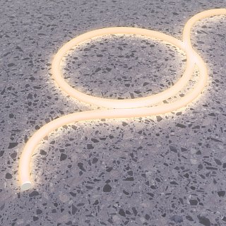 Гибкий неон Nemo D25 24В 14,4Вт/м 2700К IP65 5м