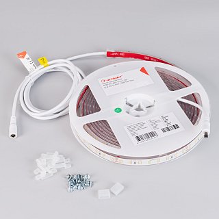Светодиодная лента герметичная RTW-PS-A80-12mm 24V White6000 (4.8 W/m, IP67, TWP100, 5m) (Arlight, -)