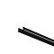 Рассеиватель для профиля 08×09 (Чёрный, 2 м), ALM-0809-B-DF-2M 642018