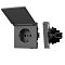 Механизм розетки влагозащищённый SCT-TENDO-MCP-SFPL-GR (230V, 16A) (Arlight, Матовый графитовый)