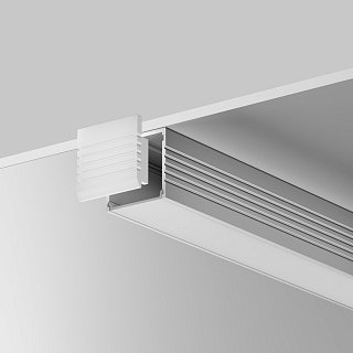 Комплект заглушек (для профиля 35×35) 2 шт., ALM-3535A-S-EC 642033