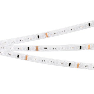 Светодиодная лента герметичная DMX-FLT-PS-S36-23mm 24V RGB-PX6 (20 W/m, IP67, 30deg, 5m) (Arlight, -)