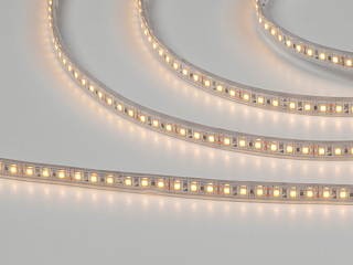 Светодиодная лента 2835, 120 LED/м, 9,6 Вт/м, 12В , IP66, 3M, Цвет: Теплый белый, SWG2120-12-9.6-WW-66-M