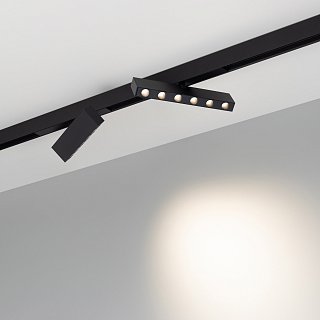 Светильник MAG-DOTS-FOLD-25-S200-6W Day4000 (BK, 30 deg, 24V) (Arlight, IP20 Металл, 5 лет)