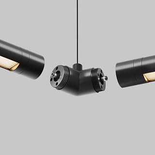 Угловой коннектор 120° для системы Shelf без ввода питания