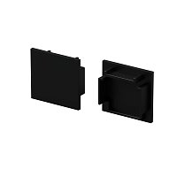 Комплект заглушек (для профиля 25×22) 2 шт., ALM-2522-B-EC 642066