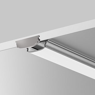 Комплект заглушек (для профиля 18×06) 2 шт., ALM-1806-EC 642075