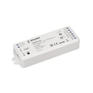 INTELLIGENT ARLIGHT Контроллер SMART-SPI-302-72-2G-RGB/RGBW-SUF (12-24V, ZigBee, 2.4G) (IARL, IP20 Пластик, 5 лет)