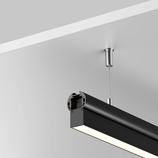 Шинопровод 2м Exility низкопрофильный подвесной круглый