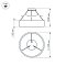 Светильник SP-TOR-RING-HANG-R460-33W Warm3000 (WH, 120 deg) (Arlight, IP20 Металл, 3 года)