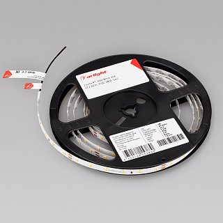 Светодиодная лента RT-A60-8mm 24V Day4000 (7.2 W/m, IP20, 2835, 5m) (Arlight, Открытый)