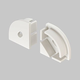 Комплект заглушек (для профиля 16×16) 10 шт., ALM008EC