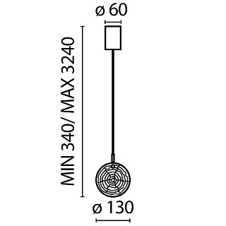 Подвесной светильник Frozen G4х1
