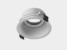 Корпус светильника потолочный встраиваемый  наклонный, Белый, IP20, COMBO-42-WH