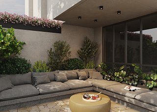 Потолочный светильник Lumina 3000К 15Вт IP 65