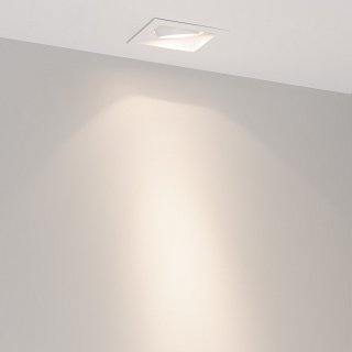 Светильник MS-VORTEX-BUILT-S90x90-12W Day4000 (WH-WH, 20 deg, 230V) (Arlight, IP20 Металл, 5 лет)