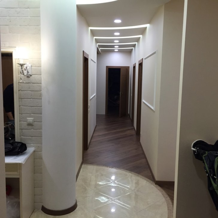 Светодиодная подсветка коридора