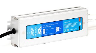 Блок питания герметичный морозостойкий ELF, 12В, 150Вт, металл, IP67, -40/50С