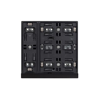 INTELLIGENT ARLIGHT Механизм панели KNX-303-22-IN Black (Bus) (IARL, IP20 Пластик, 2 года)