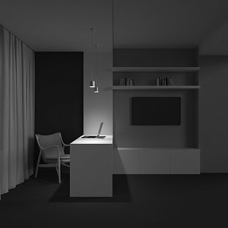 Подвесной светильник Polar GX53 1x12Вт