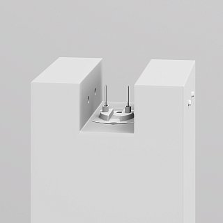 Уличный трековый светильник Alfa Elasity IP 3000K 16Вт 38° белый