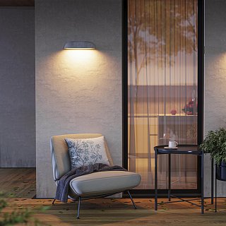 Светильник SP-BULFIN-WALL-L365-10W Warm3000 (BK, 120 deg, 230V) (Arlight, IP65 Бетон, 3 года)