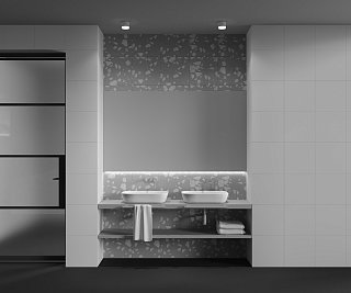 Потолочный светильник Pauline GX53 1x12Вт IP44