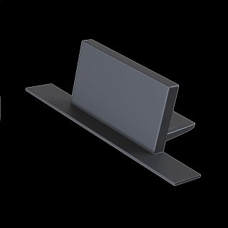 Заглушка 1 шт. Unity встраиваемый черный