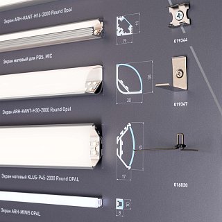 Стенд Профиль Накладной LUX-E9-1760x600mm (Arlight, -)