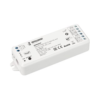 INTELLIGENT ARLIGHT Диммер SMART-PWM-102-72-MIX-PD-SUF (12-36V, 2x5A, ZB, 2.4G) (IARL, Пластик)