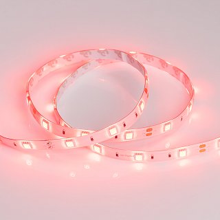 Светодиодная лента RTW 2-5000SE 12V Red (5060, 150 LED, LUX) (Arlight, 7.2 Вт/м, IP65)