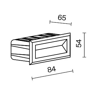 Подсветка для лестниц Bosca 3000К 3Вт IP 65