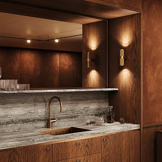 Настенный светильник (бра) Focus Design GU10х2 7Вт IP 20