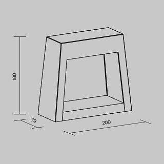 Настенный светильник (бра) Cont 3000K 18Вт IP 54